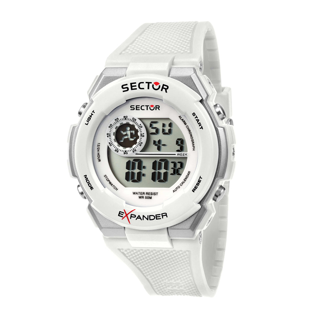 Sector Watch Sector EX-10 White Digital Watch Brand