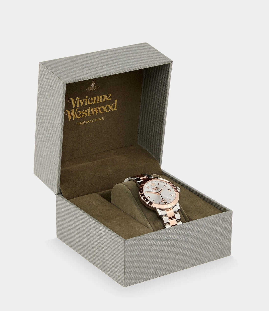 Vivienne Westwood Watch Vivienne Westwood Bloomsbury Watch Two Tone Rose Gold Stainless Steel Vivienne Westwood Designer Watches For Women Bloomsbury Rose Gold Stainless Steel Brand