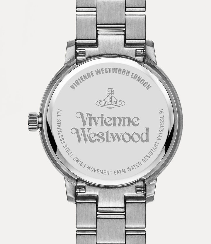 Vivienne Westwood Watch Vivienne Westwood Bloomsbury Watch Two Tone Rose Gold Stainless Steel Vivienne Westwood Designer Watches For Women Bloomsbury Rose Gold Stainless Steel Brand