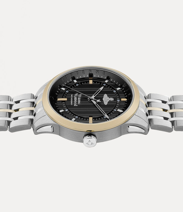 Vivienne Westwood Watch Vivienne Westwood East End Watch Black Dial Stainless Steel Gold Free shipping Australia I Vivienne Westwood Designer Watches For Women East End Black Dial  Brand