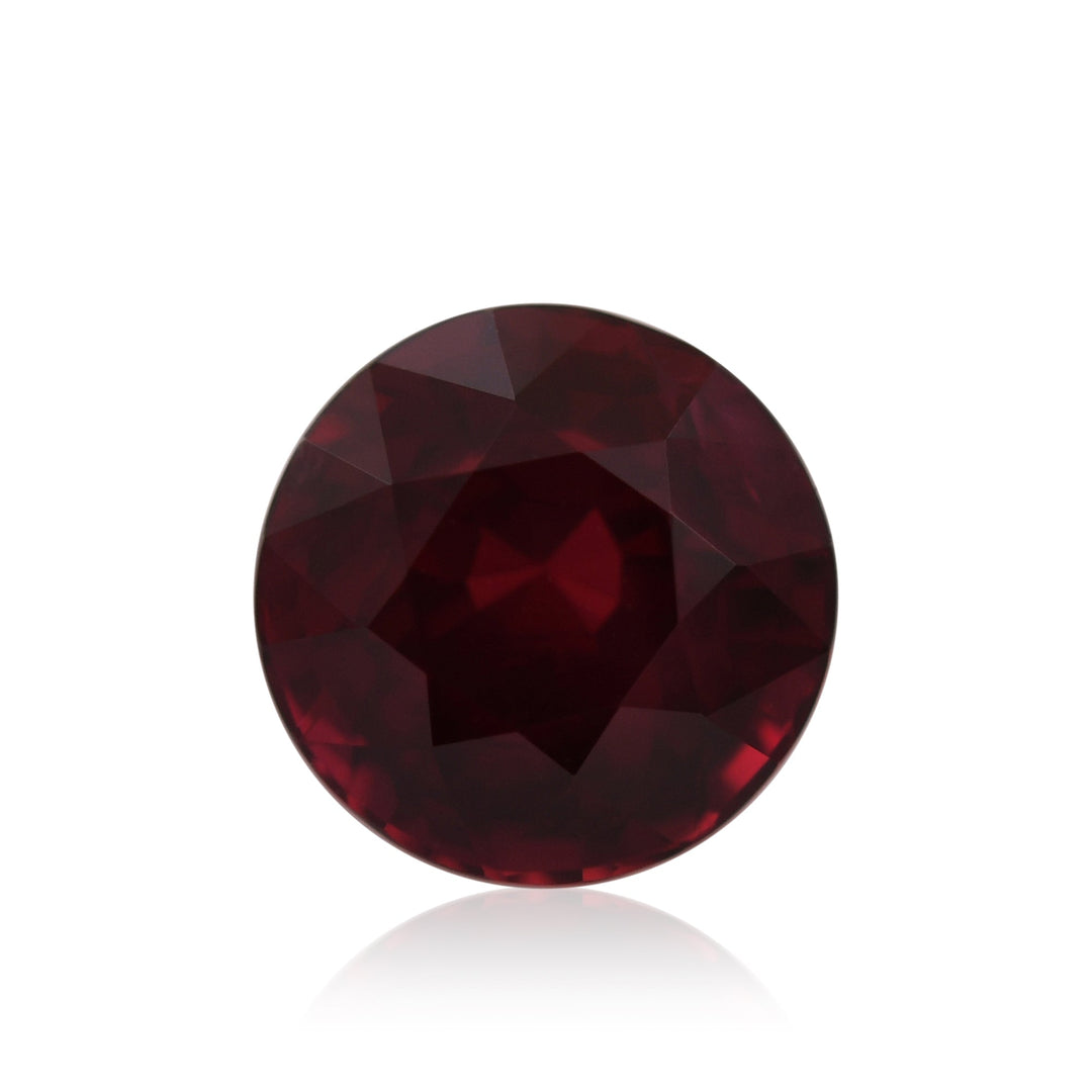 2.01 Carat Red MOZAMBIQUE Round Ruby CD