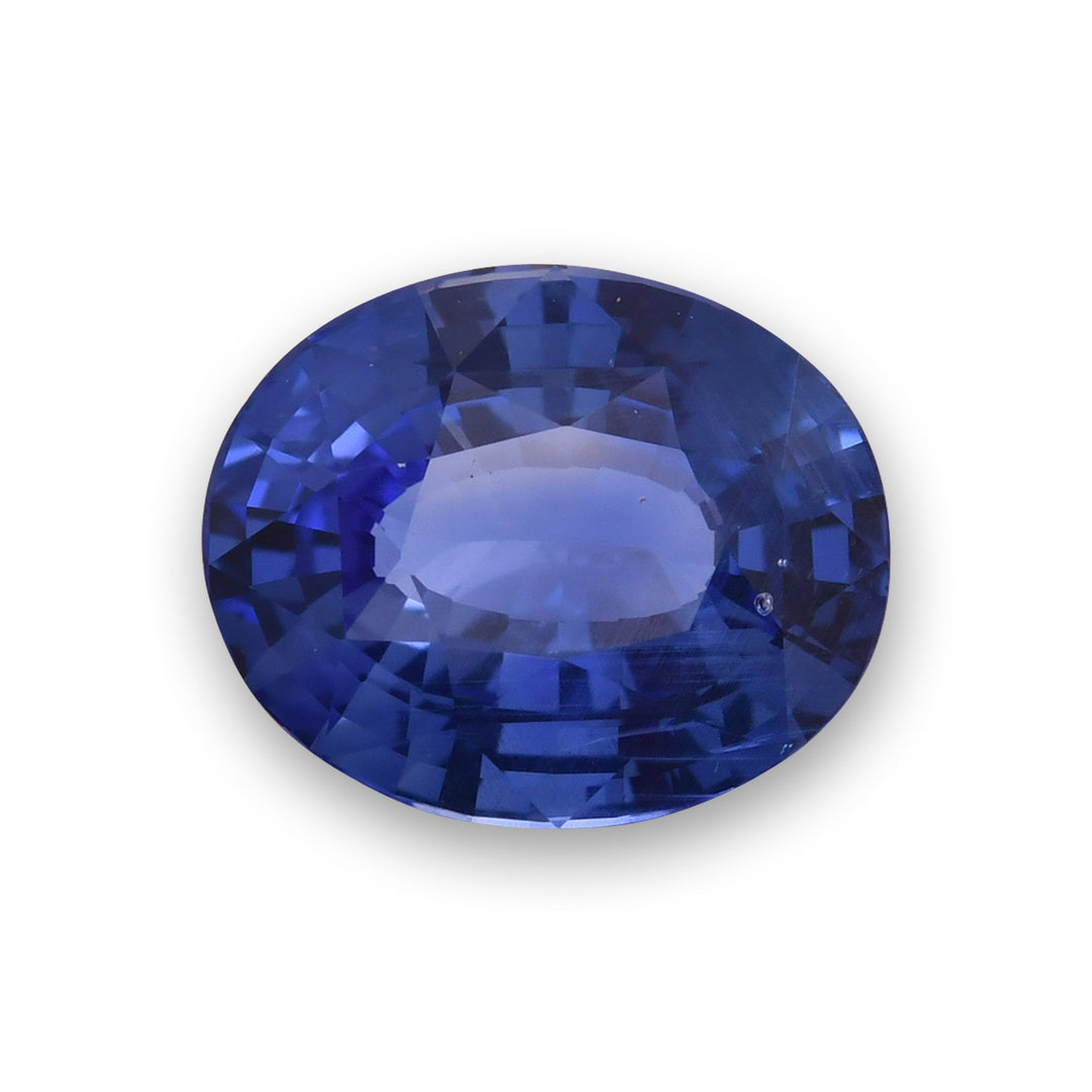 5.10 Carat Blue SRI LANKAN Oval Sapphire CD