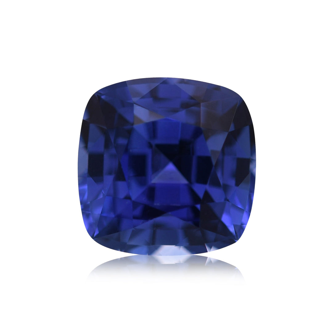 1.36 Carat Blue SRI LANKAN Sq. Cushion Sapphire