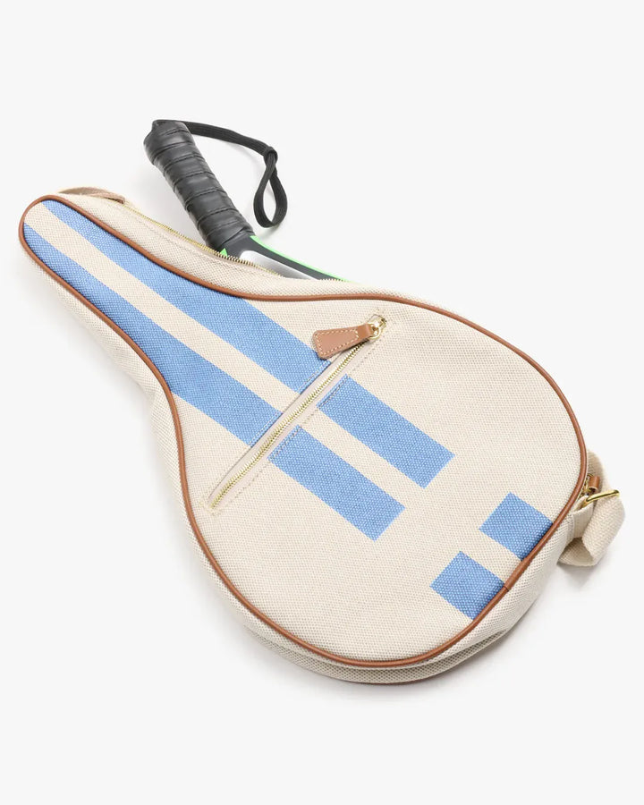 My Style Bags College Padel Racket Bag -  12nt Stripes Light Blue Brand Padel Bag